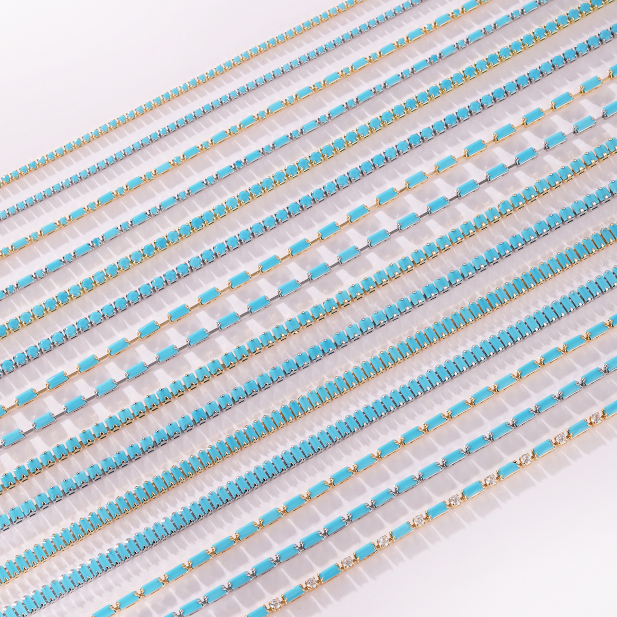 Tennis Bracelet Cubic - Luxury Iced Out Necklace For Women