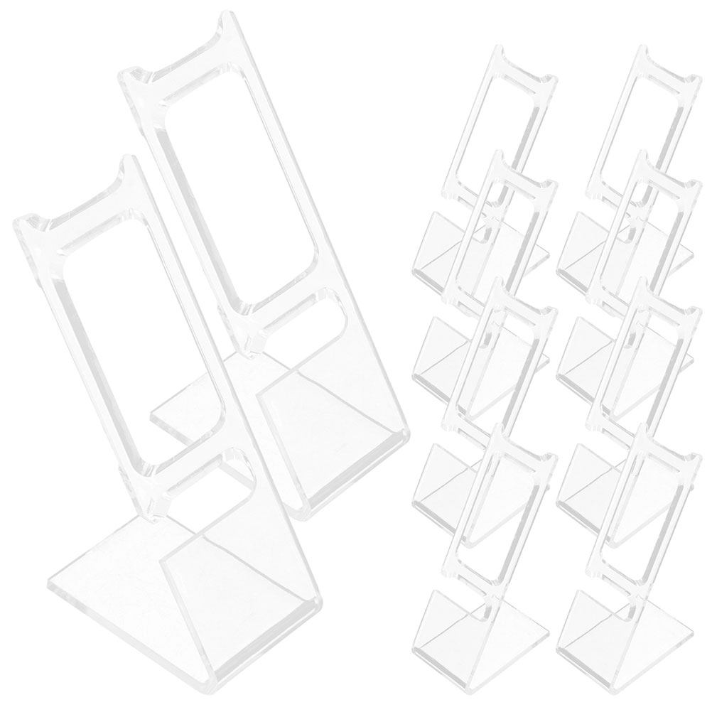 Jewelry Store For Watches - 50Pcs Watch Display Stand Transparent Plastic