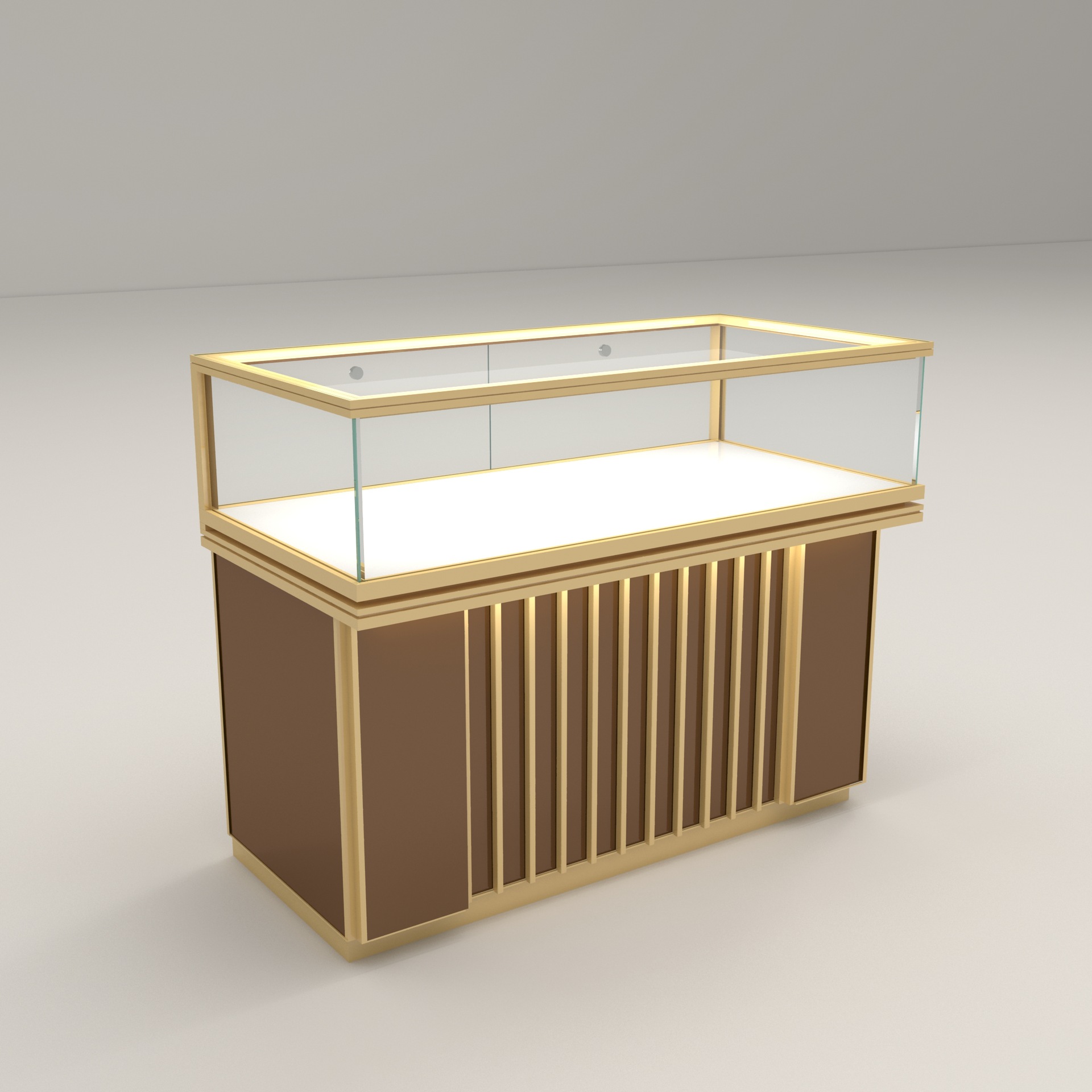 Jewelry Store For Watches - Glass jewelry display cabinet shopping mall
