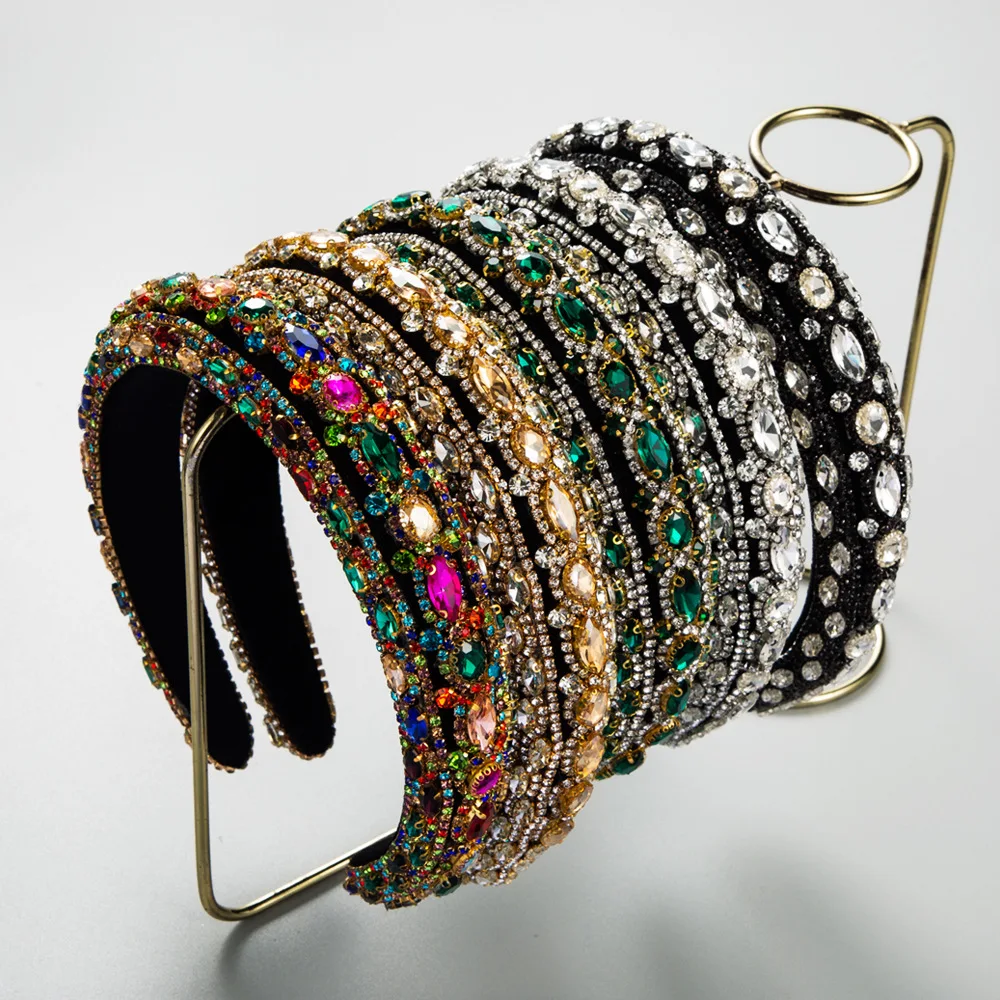 Shop Jewelry & Watches Near Me - Exotic Multi Color Gemstone Slim Headband