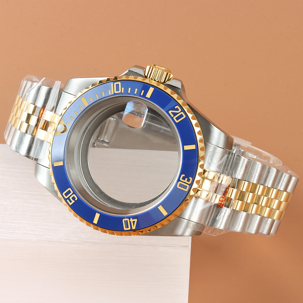 Jared Jewelry Watches - 40mm NH35 Gold Watch Case Dark