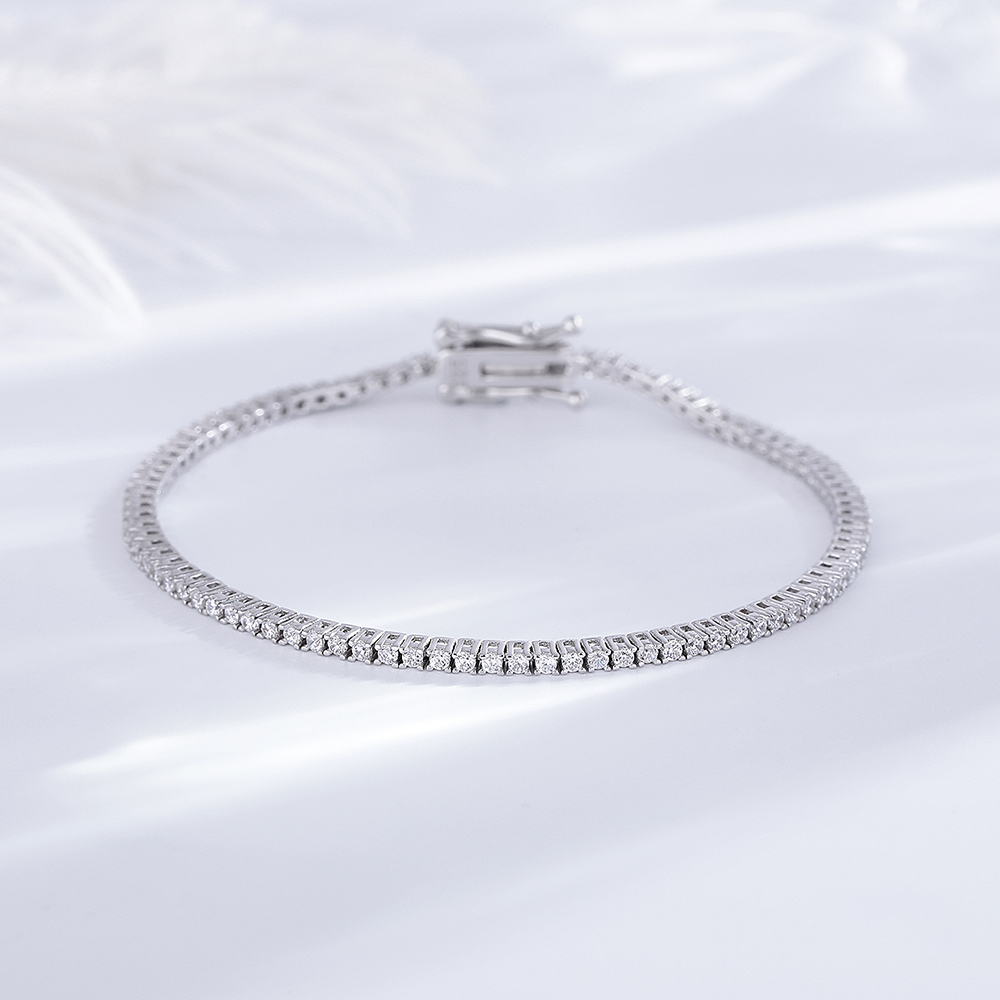 YLMyself 925 Sterling Silver T - Tennis Bracelet Cubic 리뷰 및 가격