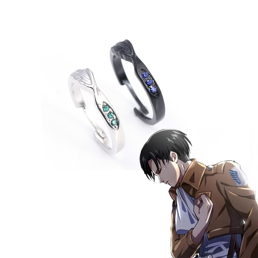 Anime Attack On Titan Rings An - Levi Jewelry & Watches Inc 리뷰 및 가격