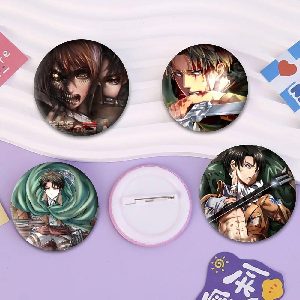 Anime L-LEVI ACKERMAN Badge Ti - Levi Jewelry & Watches Inc 리뷰 및 가격