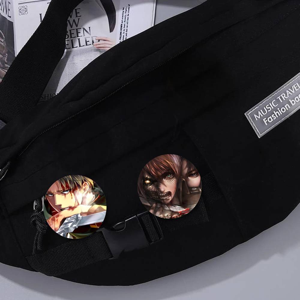 Anime L-LEVI ACKERMAN Badge Ti - Levi Jewelry & Watches Inc 리뷰 및 가격