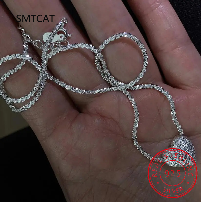 New Arrived S925 Sterling Silv - Crystal Choker Necklace 리뷰 및 가격