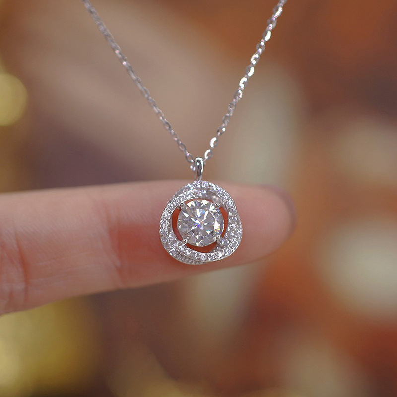 925 Sterling Silver Jewelry Ex - Crystal Choker Necklace 리뷰 및 가격