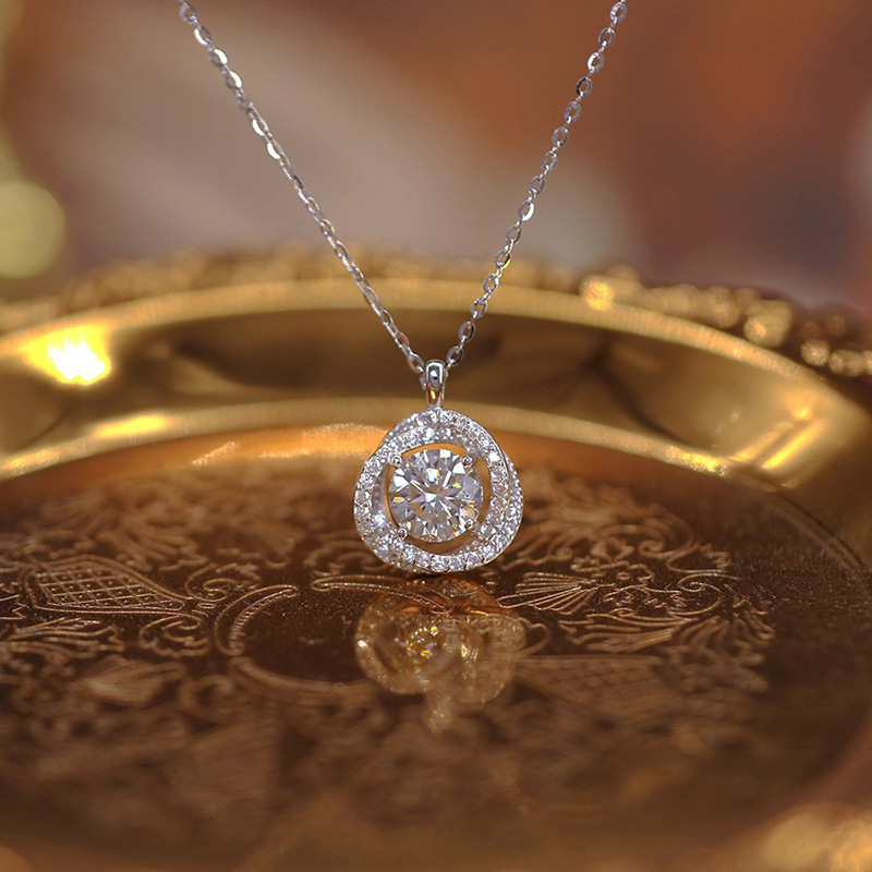925 Sterling Silver Jewelry Ex - Crystal Choker Necklace 리뷰 및 가격