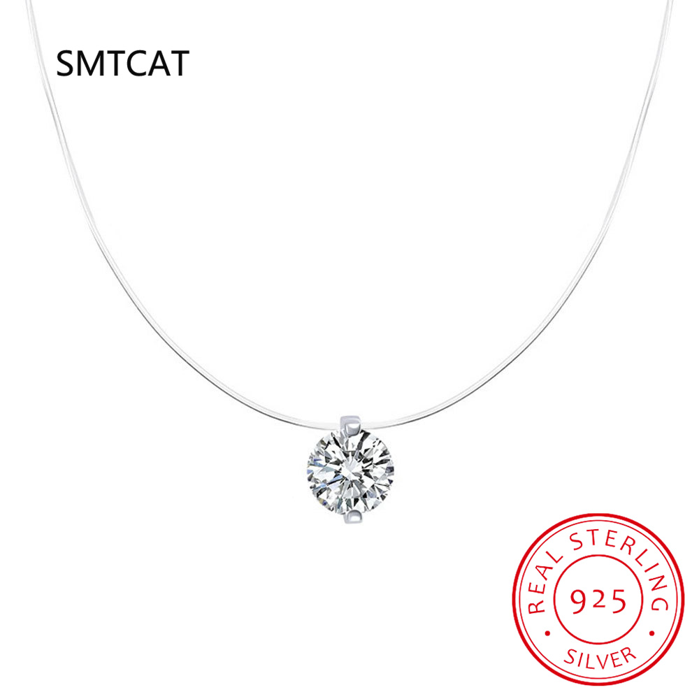 0.5-2CT D Color Moissanite Nec - Crystal Choker Necklace 리뷰 및 가격