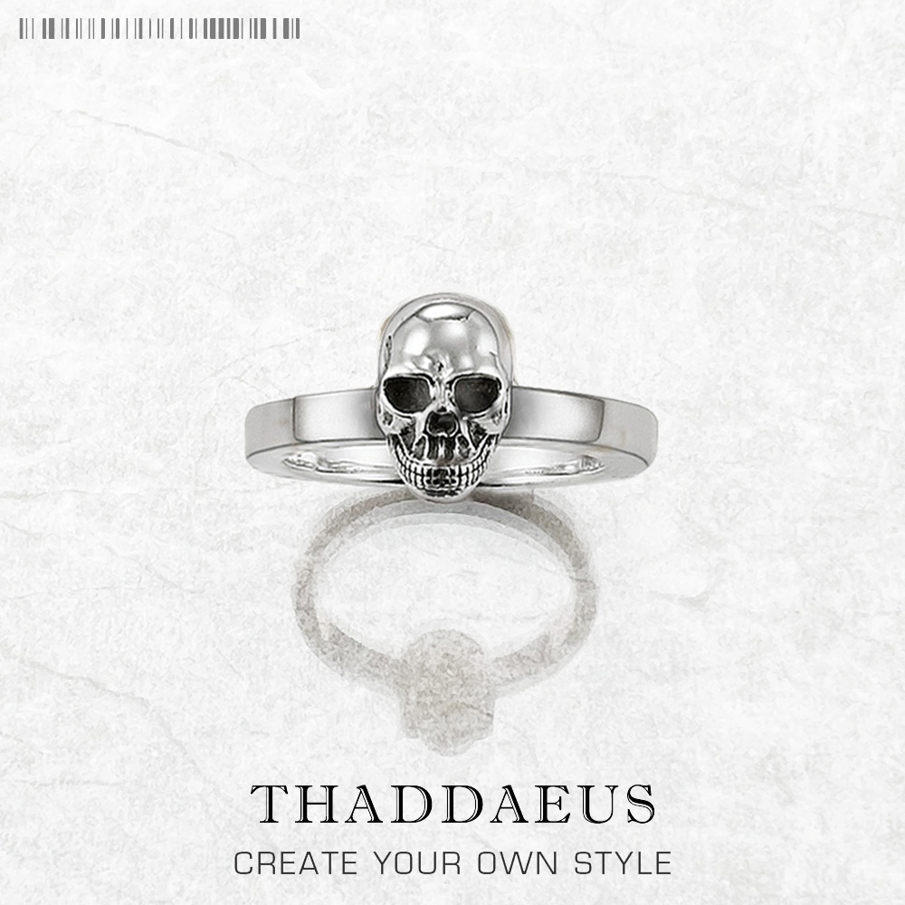 Ring Skull Europe Rebel Steet  - Gothic Skull Ring 리뷰 및 가격