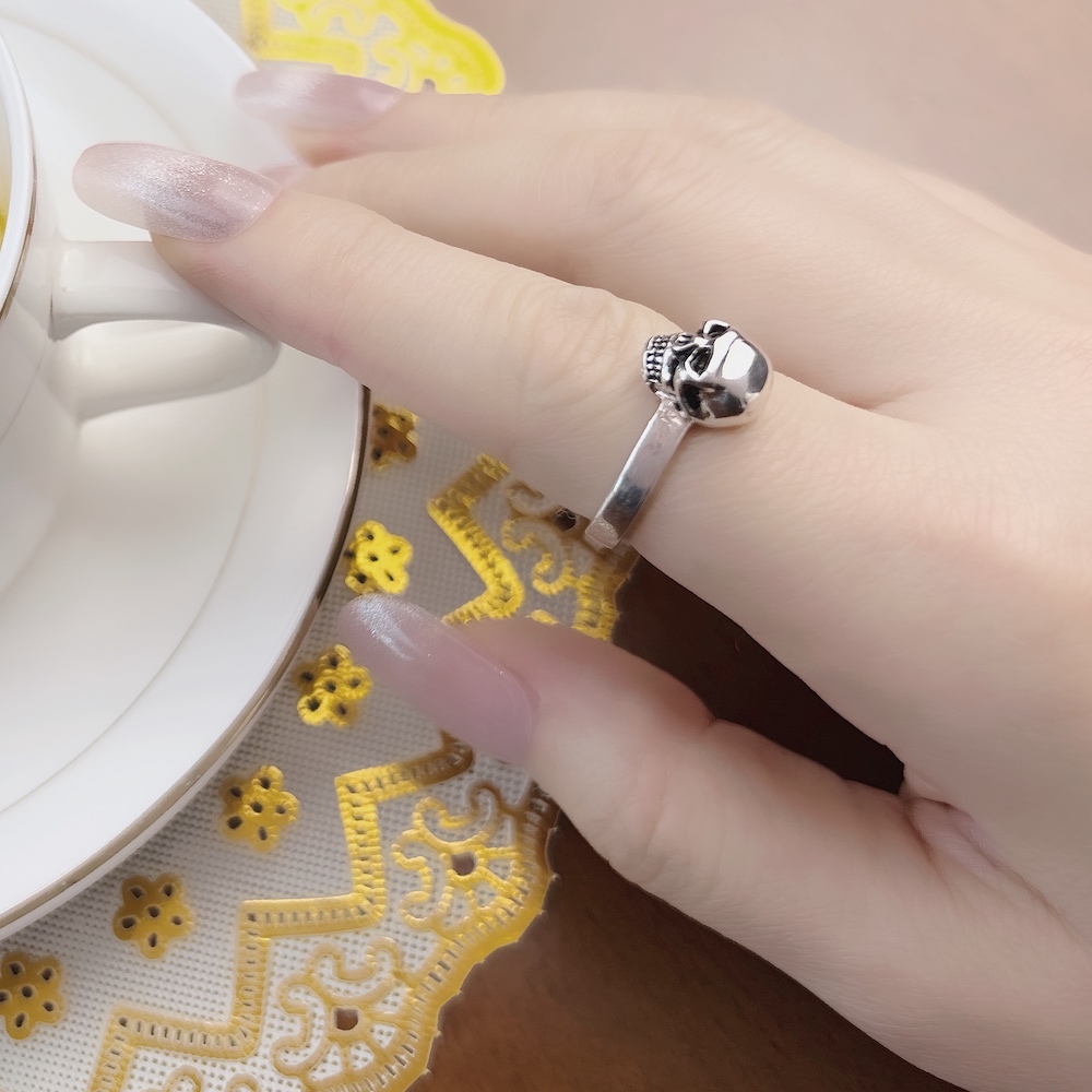 Ring Skull Europe Rebel Steet  - Gothic Skull Ring 리뷰 및 가격