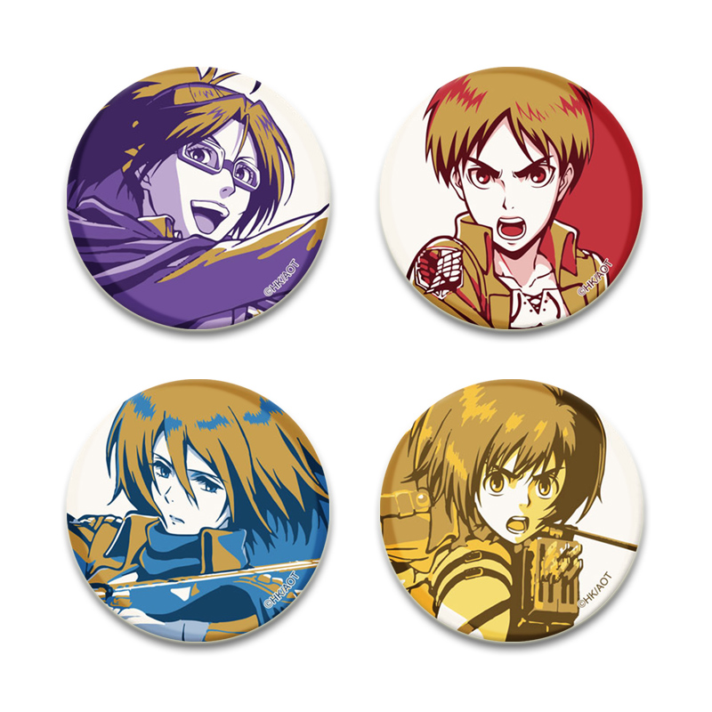Attack on Titan Badge Handmade - Levi Jewelry & Watches Inc 리뷰 및 가격