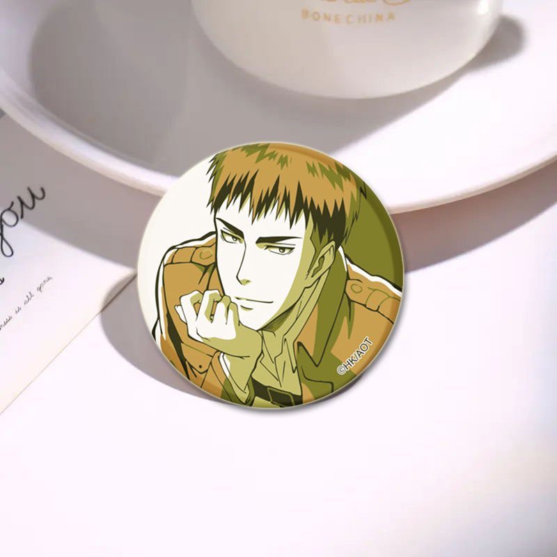Attack on Titan Badge Handmade - Levi Jewelry & Watches Inc 리뷰 및 가격