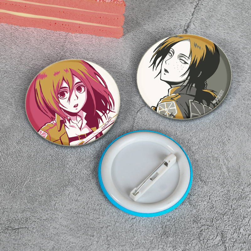 Attack on Titan Badge Handmade - Levi Jewelry & Watches Inc 리뷰 및 가격