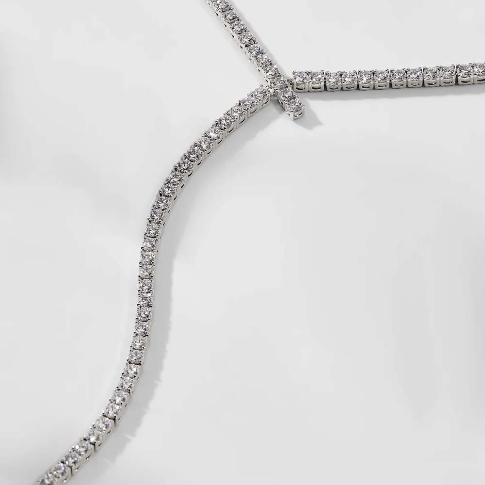 Stonenfans Long Y Shaped Laria - Crystal Choker Necklace 리뷰 및 가격