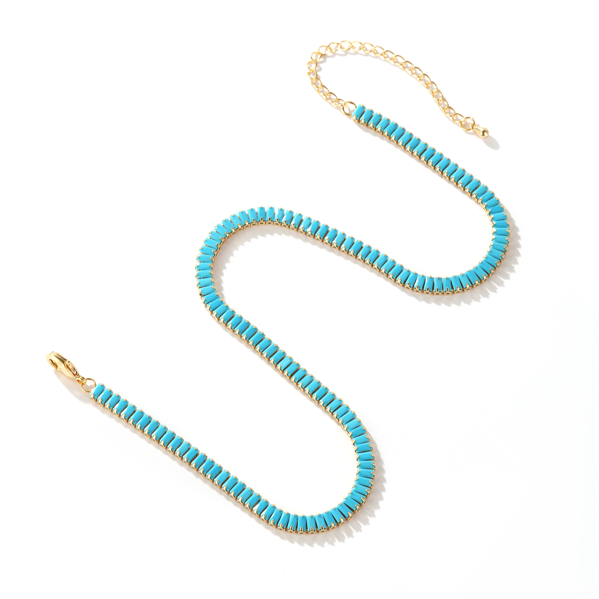 Luxury Iced Out Necklace For W - Tennis Bracelet Cubic 리뷰 및 가격