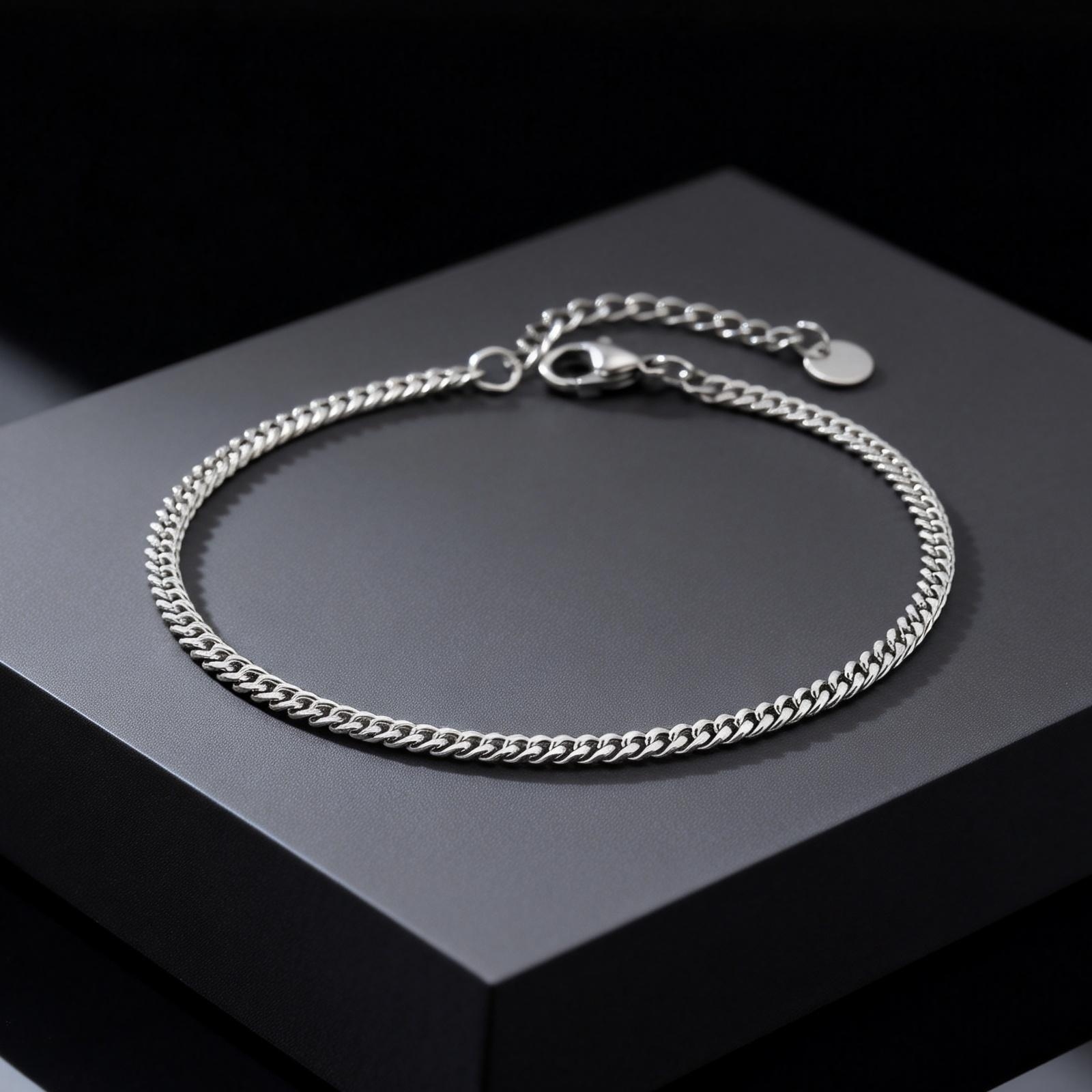 Minimalist Stainless Steel Ank - Jc Jewelry & Watches Photos 리뷰 및 가격