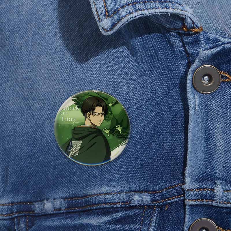 Attack on Titan Lapel Pins Cre - Levi Jewelry & Watches Inc 리뷰 및 가격