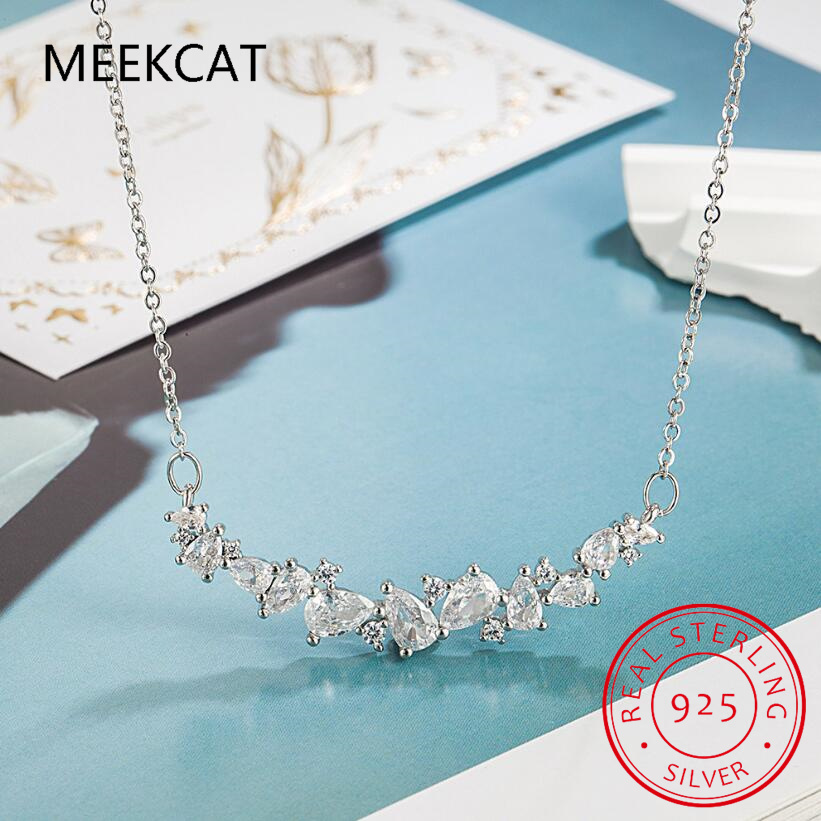 Pear Cut D VVS1 Moissanite Pen - Crystal Choker Necklace 리뷰 및 가격