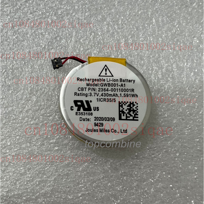 Genuine GWB001-A1 430mAh 3.7V  - A1 Watches & Jewelry New York Photos 리뷰 및 가격