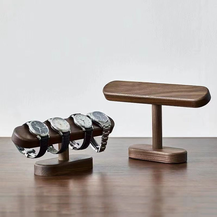Creative Solid Walnut Wood Jew - Jewelry Store For Watches 리뷰 및 가격