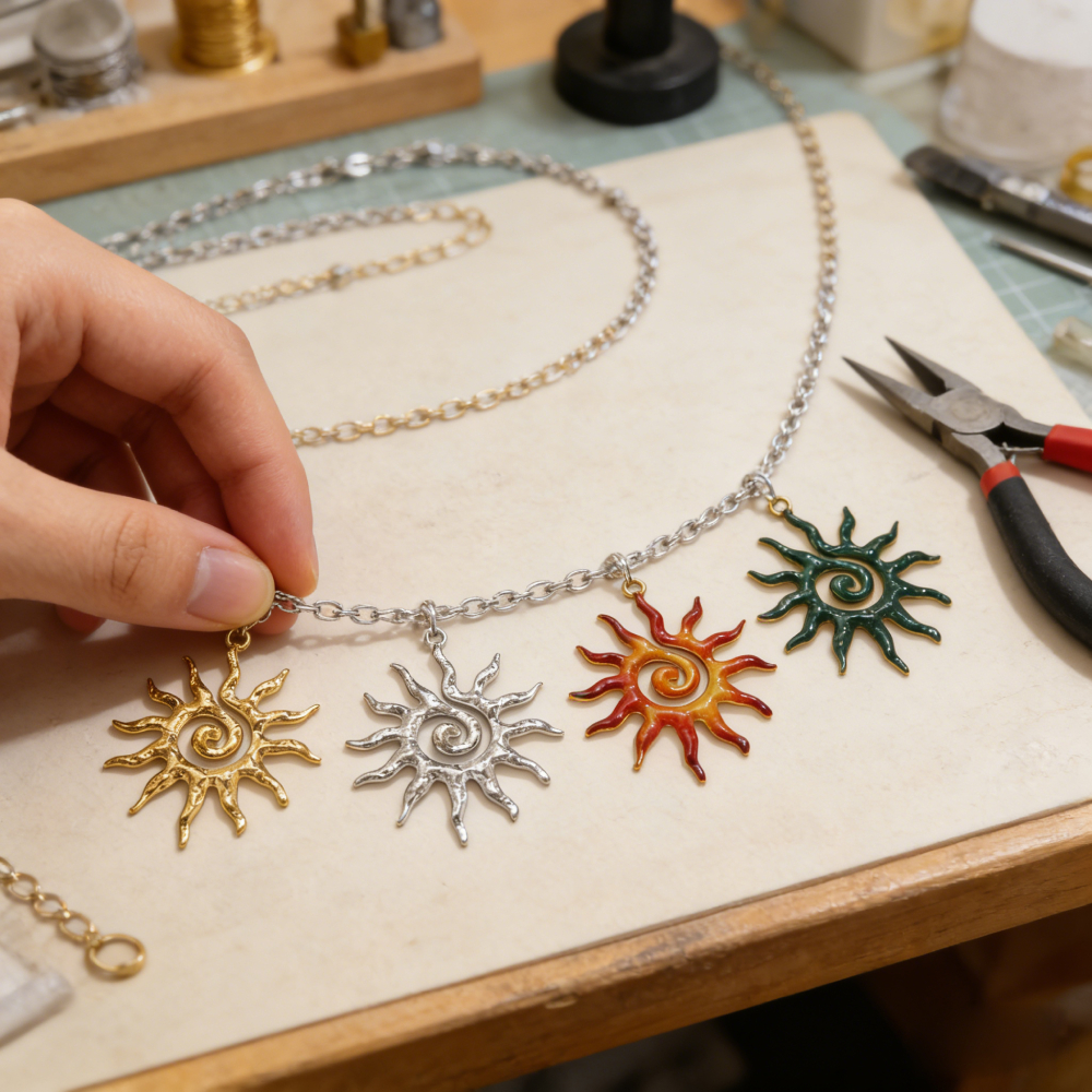 5PCS Stainless Steel Vintage S - Moon Star Earrings 리뷰 및 가격