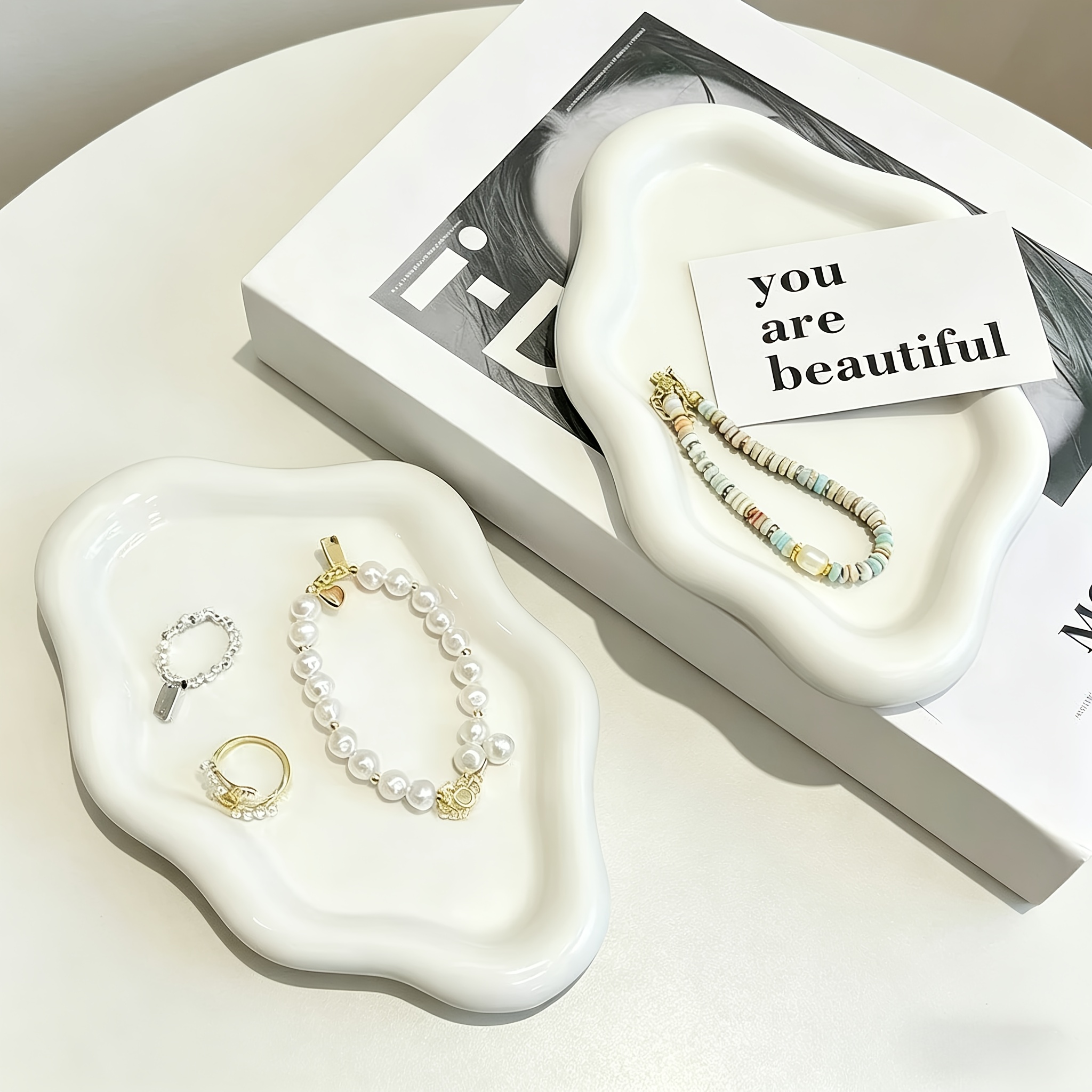 1pc Jewelry Tray - Elegant Clo - Jewelry Store For Watches 리뷰 및 가격