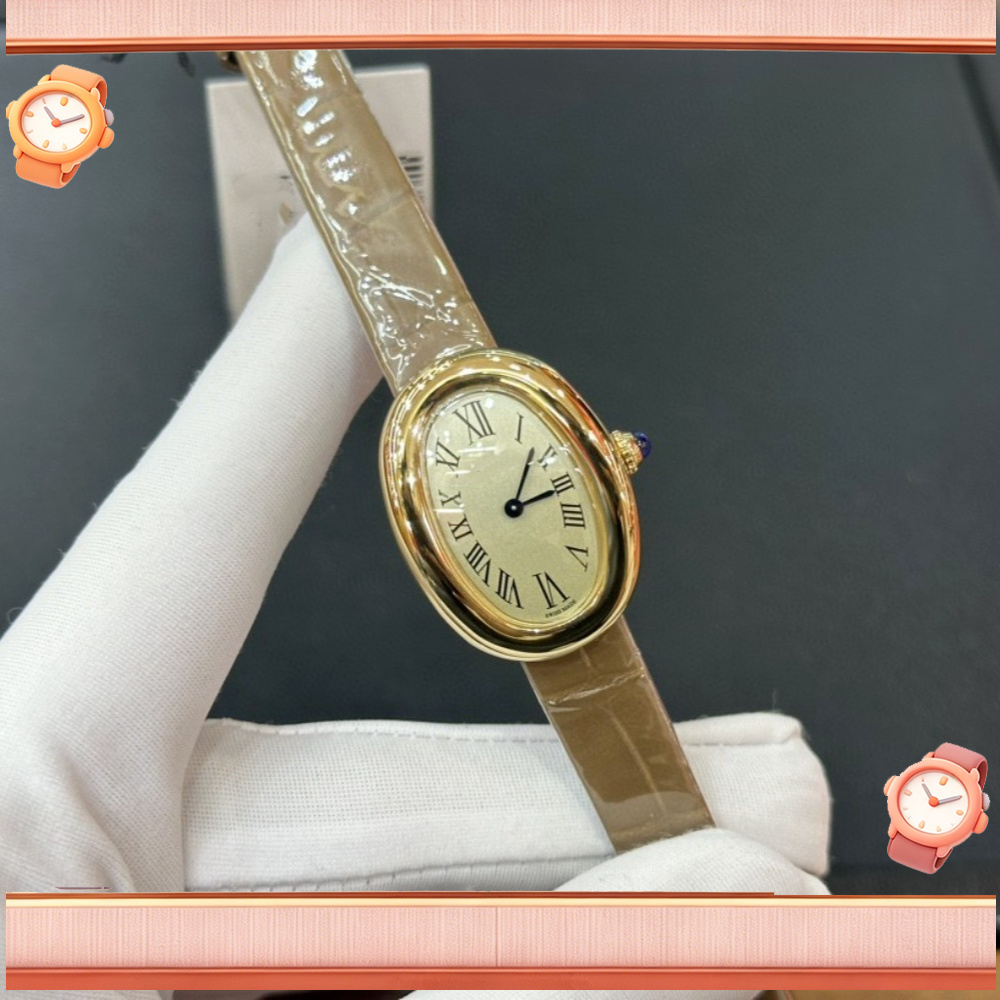 Watch Ladies Small Gold Watch  - Jewels In Quartz Watches 리뷰 및 가격