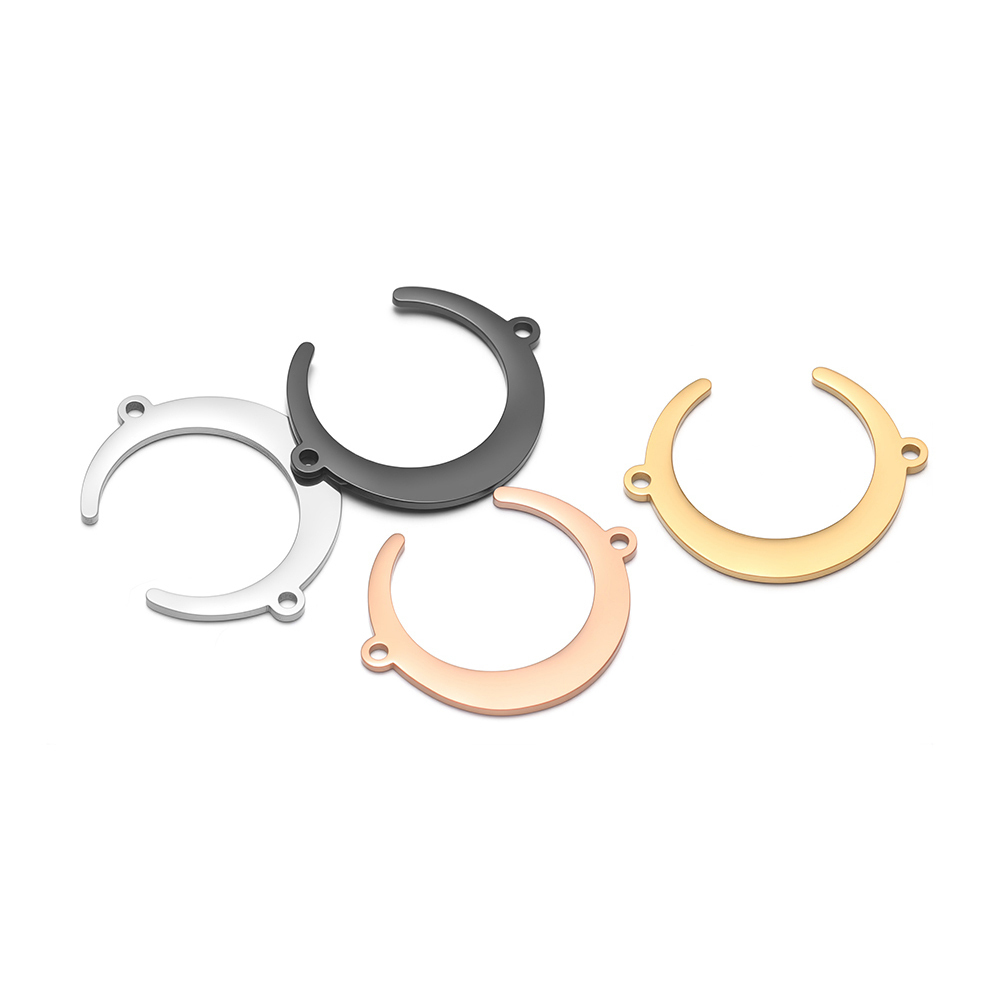 5pcs Stainless Steel Moon Pend - Moon Star Earrings 리뷰 및 가격