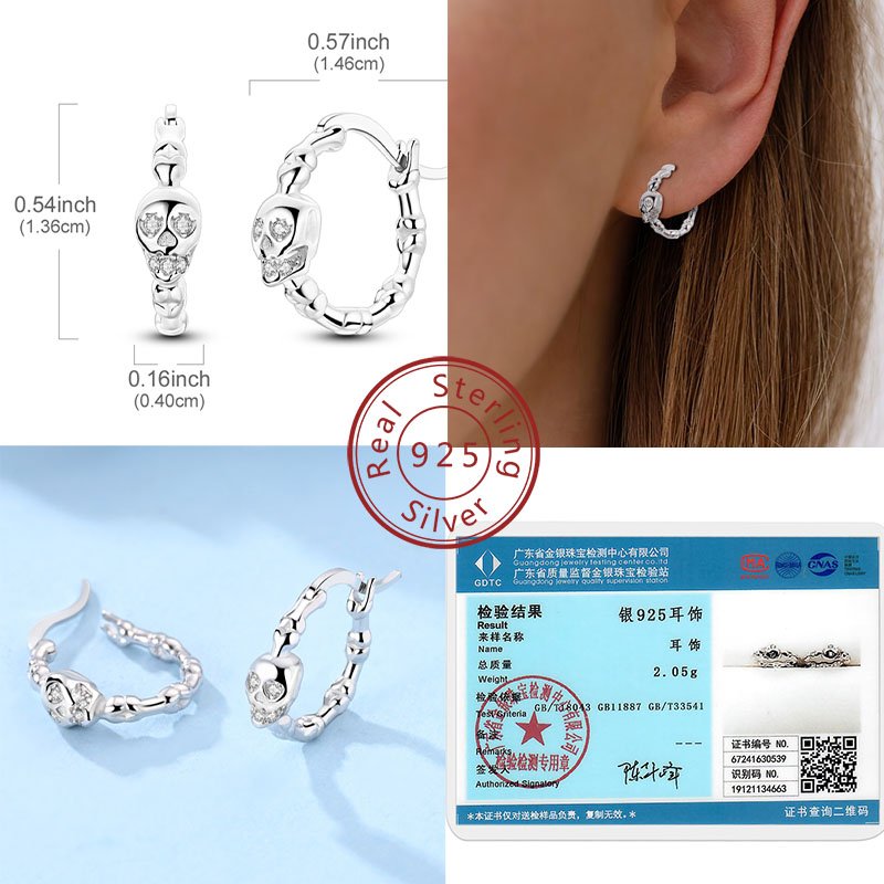 Halloween Earrings Ring Neckla - Gothic Skull Ring 리뷰 및 가격