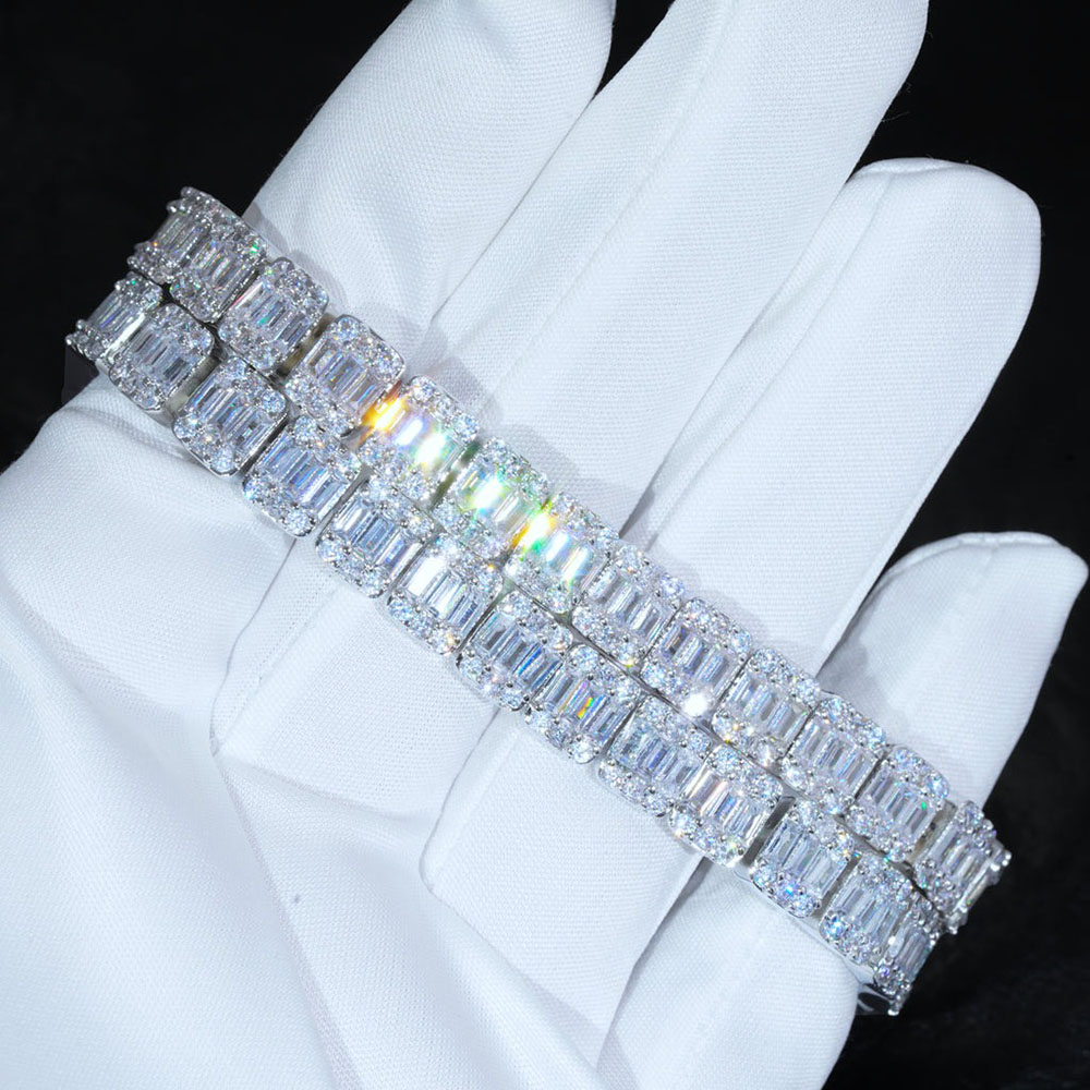 NY 8mm Cluster Tennis Bracelet - Tennis Bracelet Cubic 리뷰 및 가격
