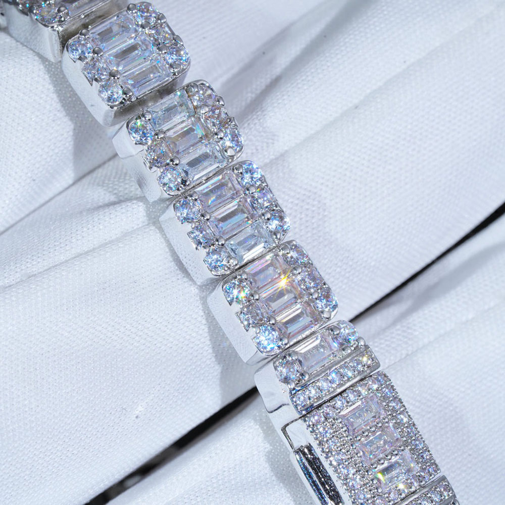 NY 8mm Cluster Tennis Bracelet - Tennis Bracelet Cubic 리뷰 및 가격
