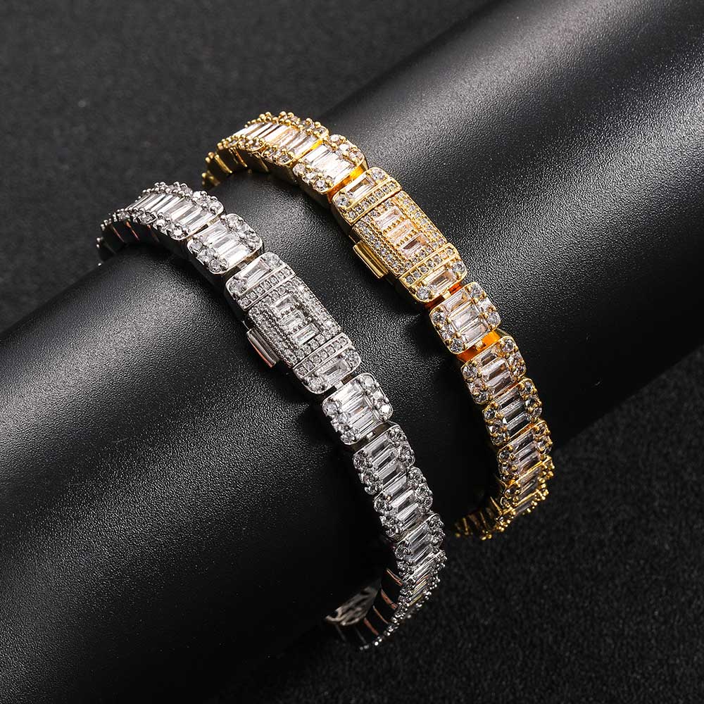 NY 8mm Cluster Tennis Bracelet - Tennis Bracelet Cubic 리뷰 및 가격