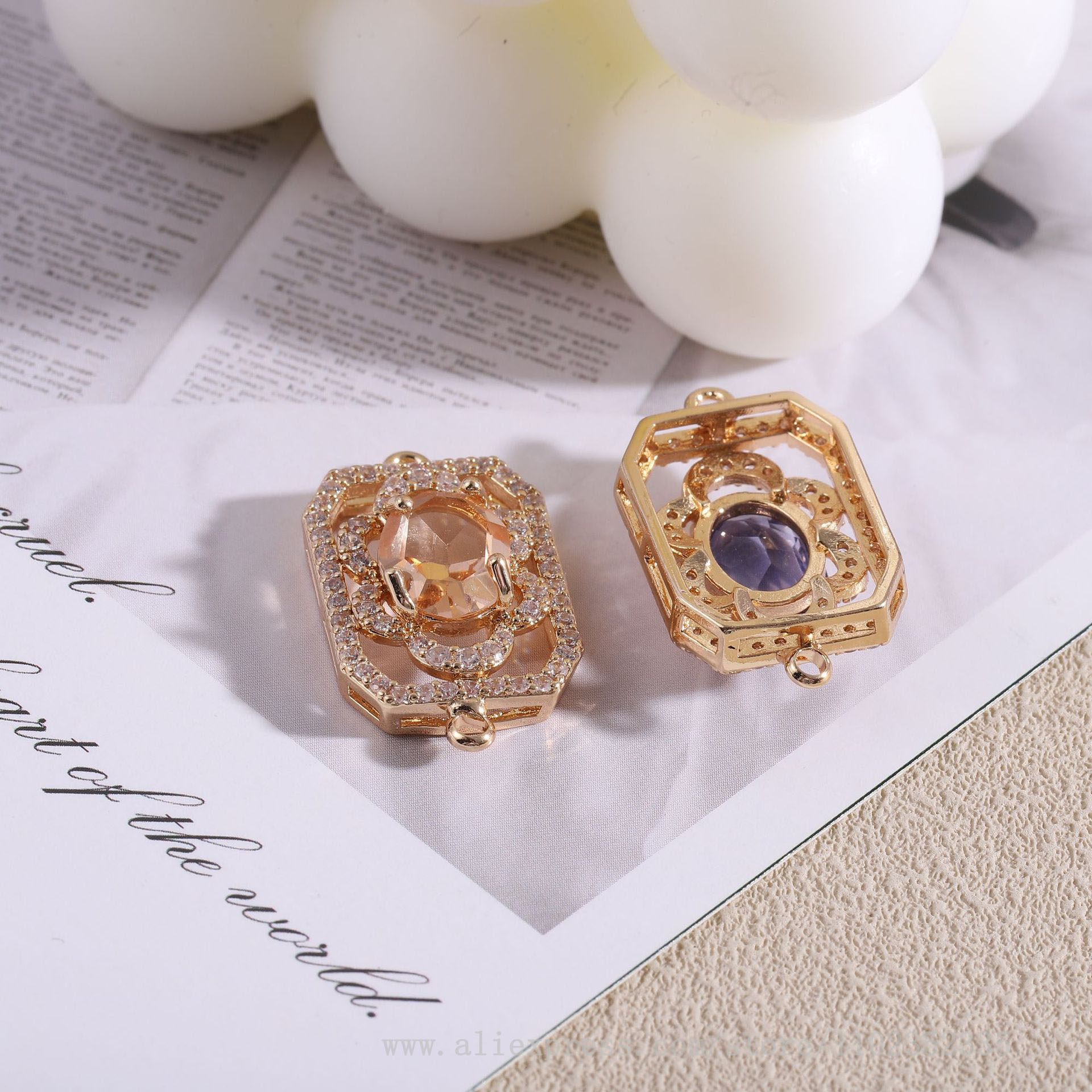 10pcs/ Bag   Diamond studded r - Diamond Stud Earrings 리뷰 및 가격