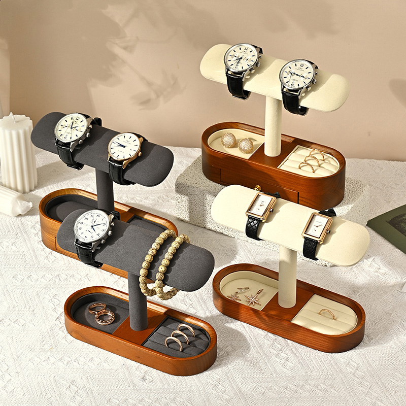 Oirlv Solid Wood Watch Organiz - Jewelry Stores Watches 리뷰 및 가격