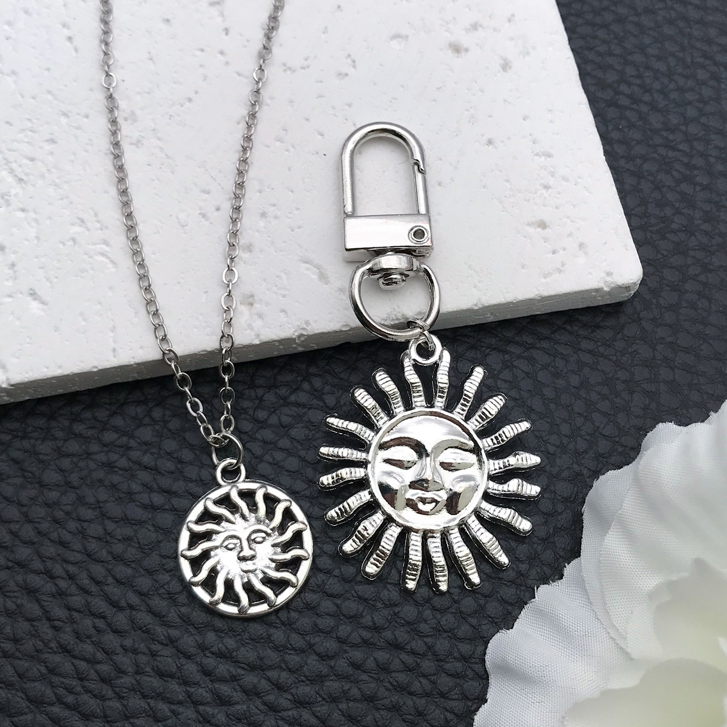 16/20pcs Antique Silver Celest - Moon Star Earrings 리뷰 및 가격