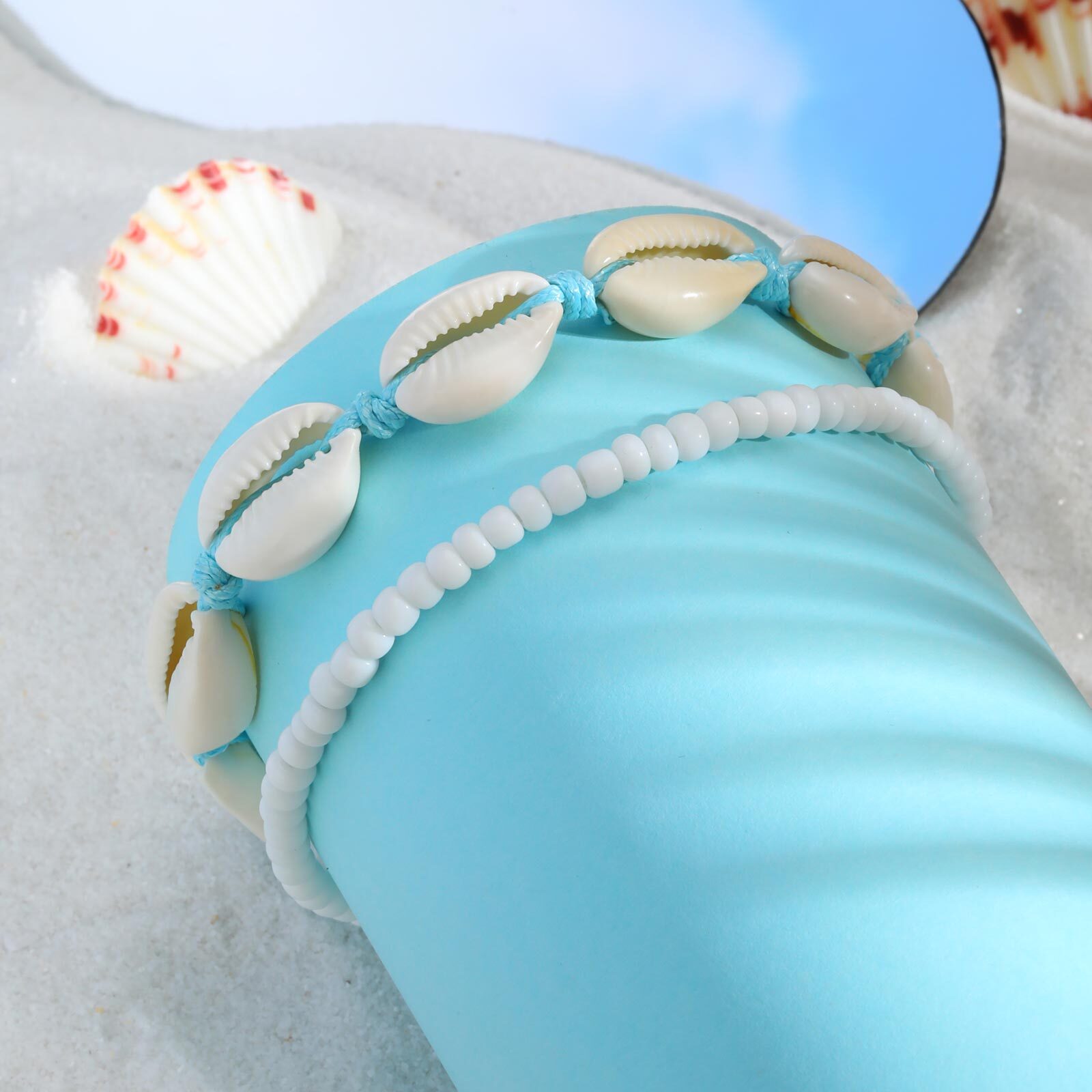Cowrie Shell Ankle Bracelet fo - Jc Jewelry & Watches Photos 리뷰 및 가격