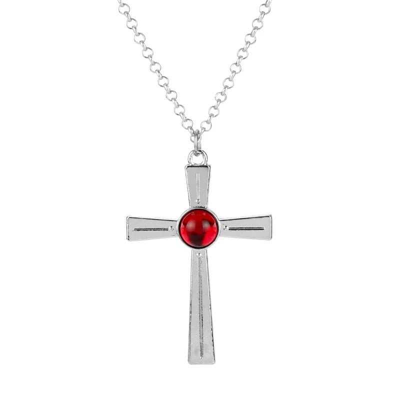 Anime Rosario And Vampire Red  - Crystal Choker Necklace 리뷰 및 가격