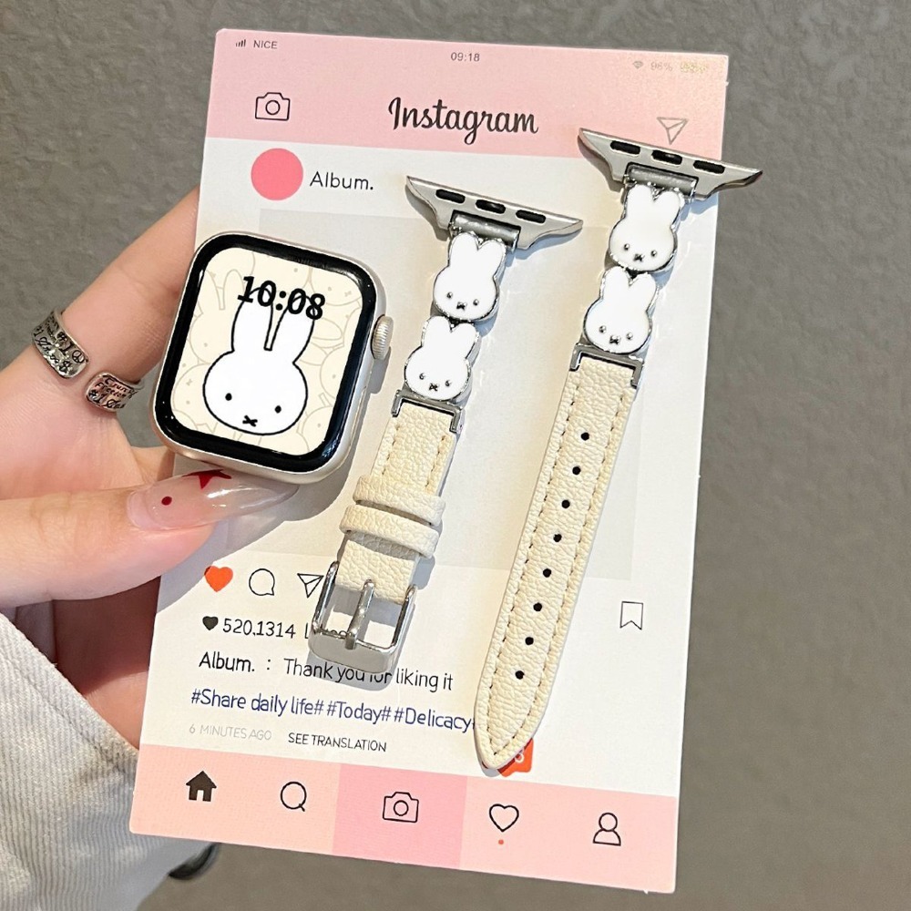 New Style Kawaii Miffy Cute Ap - Jewelry Stores Watches 리뷰 및 가격