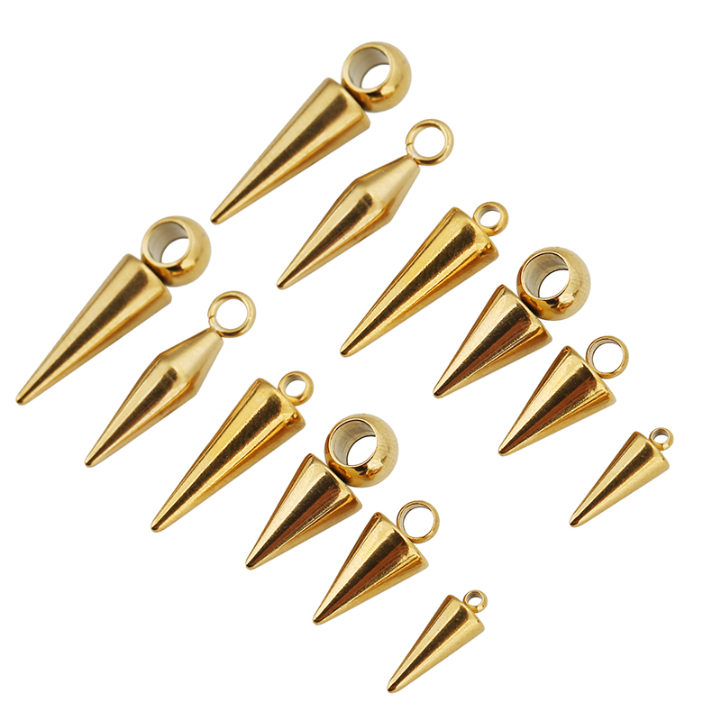 10pcs Stainless Steel Cone Cha - Moon Star Earrings 리뷰 및 가격