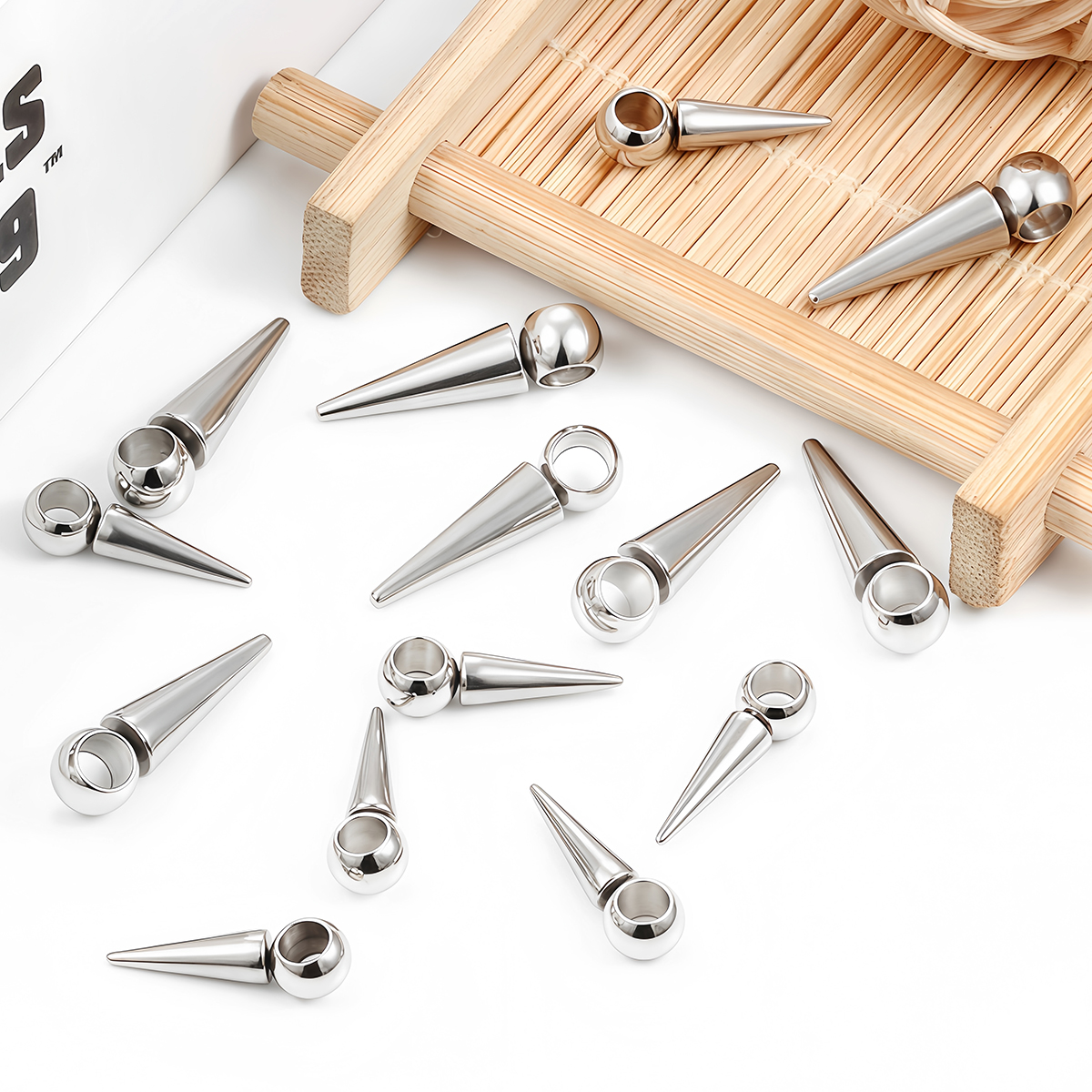 10pcs Retro Cone Charms Pendan - Moon Star Earrings 리뷰 및 가격