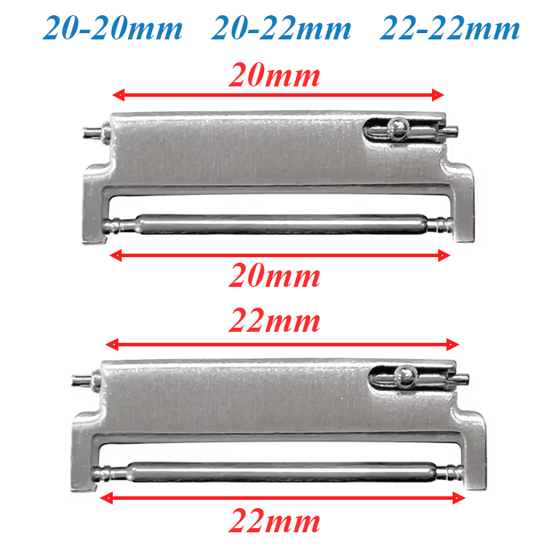 2pcs Watch Band Adapters 20mm  - Jewelry Stores Watches 리뷰 및 가격