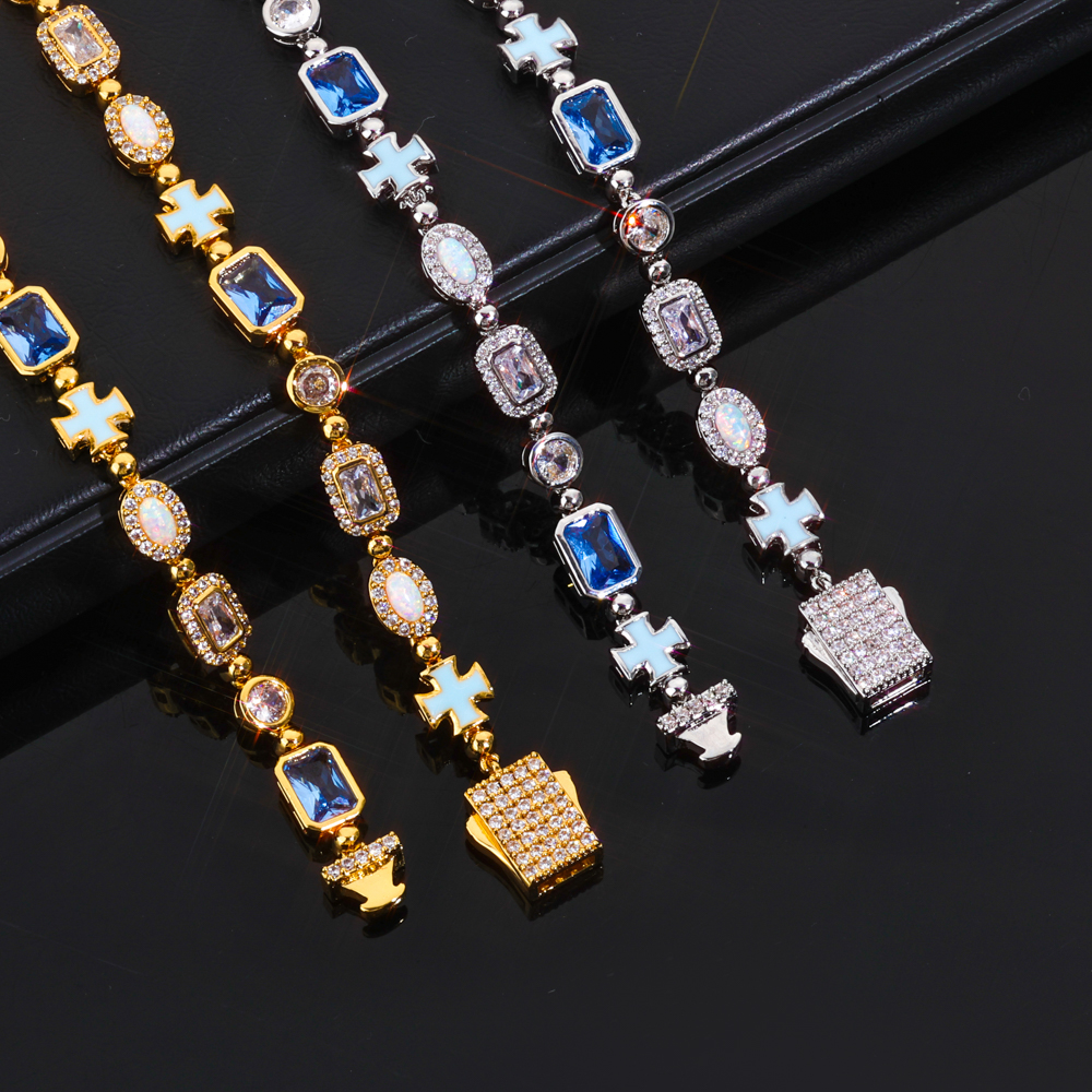 Custom New Design Street Hip H - Tennis Bracelet Cubic 리뷰 및 가격