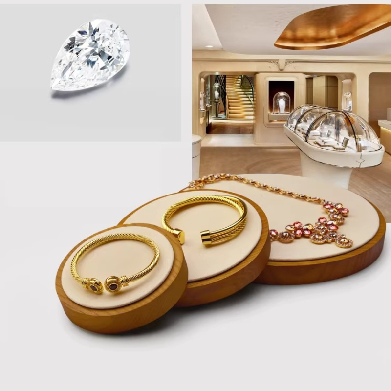 Solid Wood Jewelry Display Tra - Jewelry Store For Watches 리뷰 및 가격