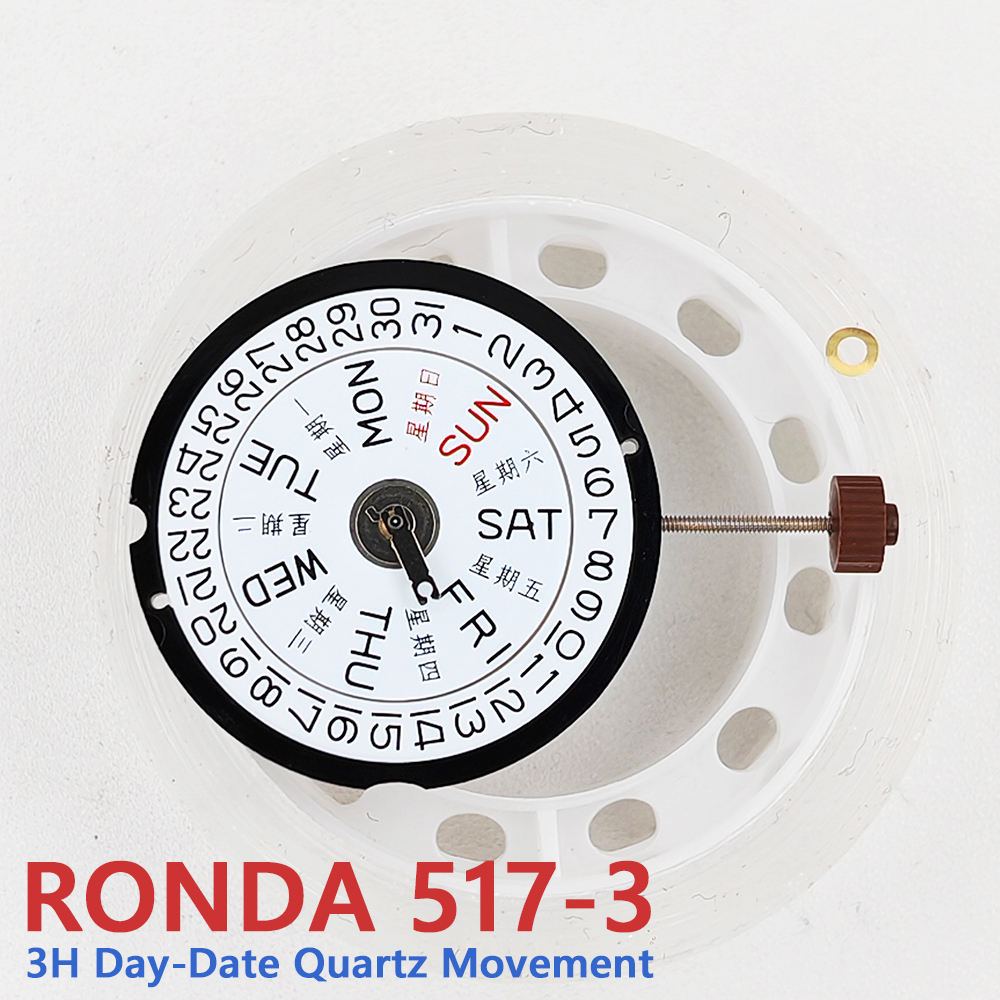 RONDA 517 Quartz Watch Movemen - Jewels In Quartz Watches 리뷰 및 가격