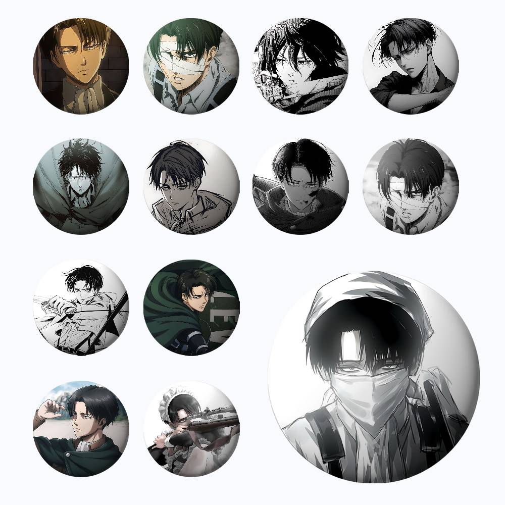 A-Attack On Titan Levi Badges  - Levi Jewelry & Watches Inc 리뷰 및 가격