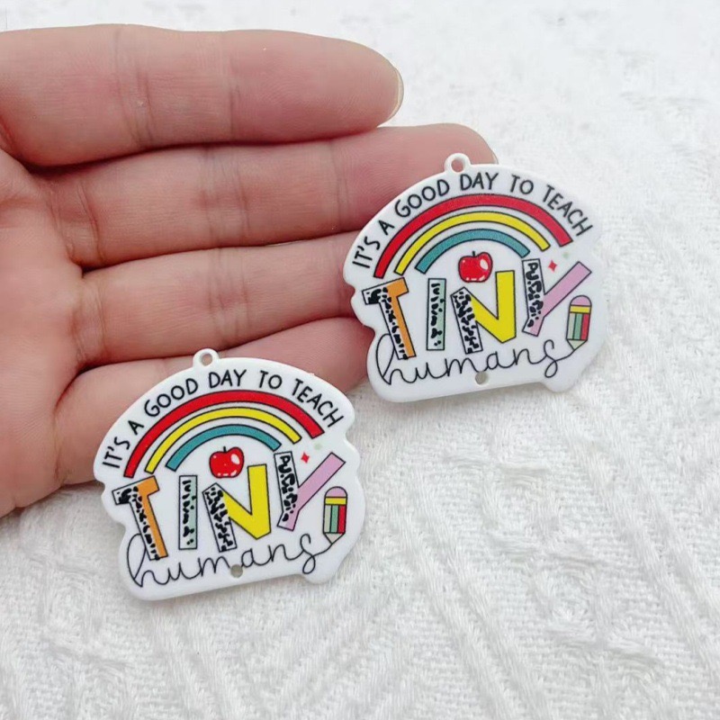 10pcs Teacher's Day Acrylic Do - Jewelry & Watches Store 리뷰 및 가격