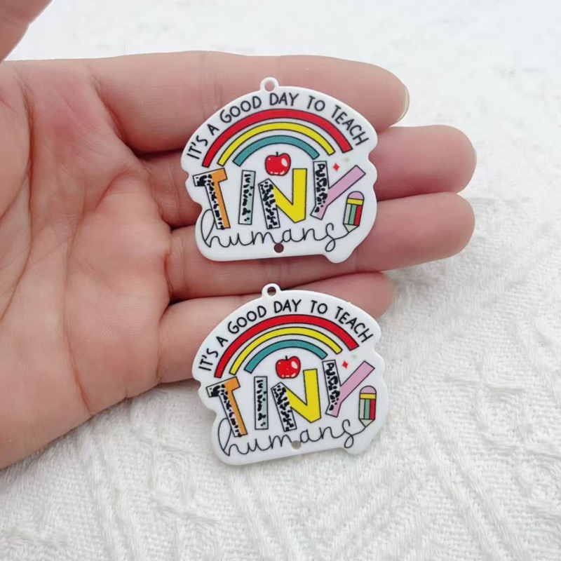 10pcs Teacher's Day Acrylic Do - Jewelry & Watches Store 리뷰 및 가격