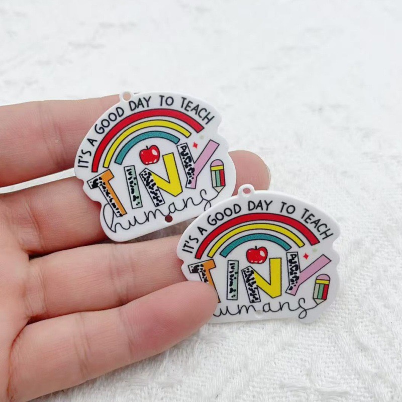 10pcs Teacher's Day Acrylic Do - Jewelry & Watches Store 리뷰 및 가격