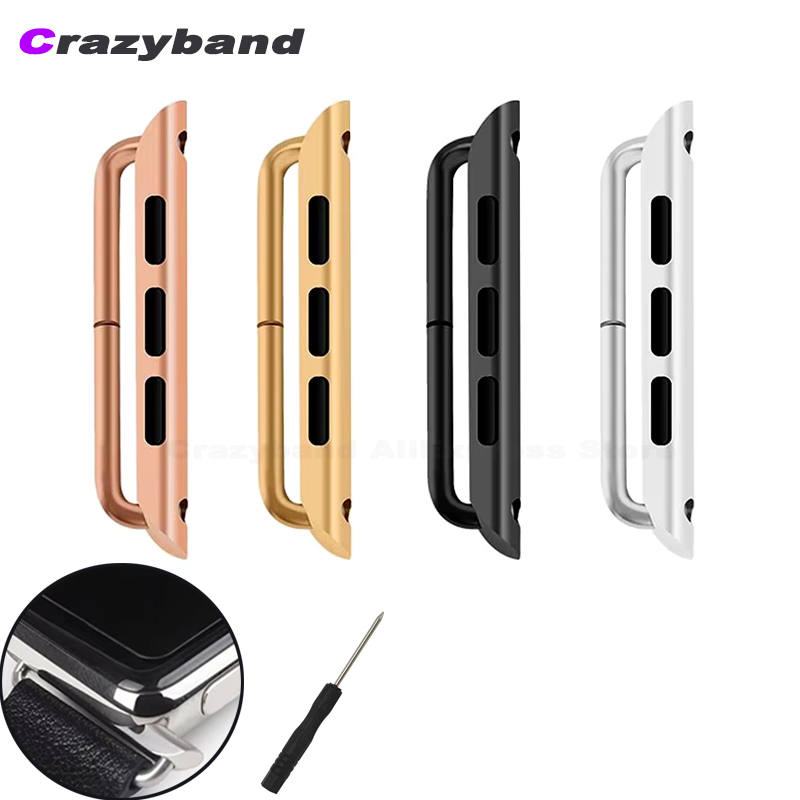 2pcs Stainless Steel Connector - Jewelry Stores Watches 리뷰 및 가격
